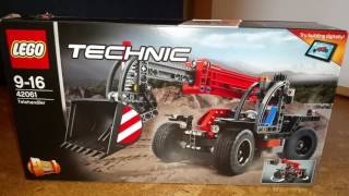 LEGO Technic 42061 Telehandler Mod MOD [upl. by Lorelie]