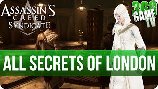 Assassins Creed Syndicate  All Secrets of London Locations  Godlike Achievement  Trophy Guide [upl. by Reppep]