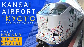 022 • HOW TO get to KYOTO STATION from KANSAI AIRPORT [upl. by Nnayram477]