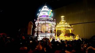 Thaipusam Silver amp Gold Chariot Procession To Batu Caves [upl. by Arima]