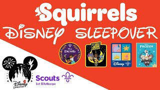 Squirrels Disney Sleepover 2024 [upl. by Aretak]