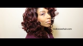 Curl Revival ft Mizani Rose H2O Review [upl. by Ramonda]