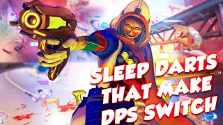 ANA SLEEP DARTS THAT MAKE ENEMY DPS SWITCH [upl. by Lein]