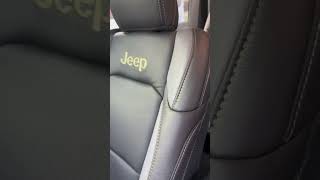 Custom 2023 Jeep Wrangler with Katzkin Leather Seats jeepwillys [upl. by Aidaas734]