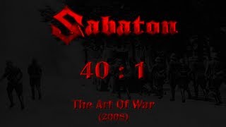 Sabaton  40  1 Lyrics English amp Deutsch [upl. by Torrie556]