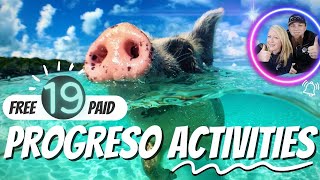 THINGS TO DO IN PROGRESO MEXICO  19 Free and Paid Activities [upl. by Yt437]