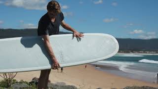 Modern Surfboard Retro Longboard [upl. by Bauer]