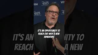 Jon Favreau Talking About The Mando Movie At D23 [upl. by Nevaed]