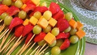 Fruit Kabobs by The Frugalnista [upl. by Jezabelle448]