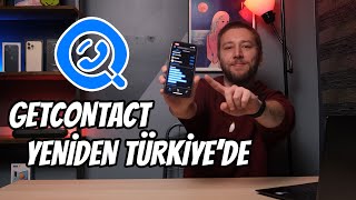 Getcontact yeniden Türkiyede Bize neler sunuyor [upl. by Ennayelhsa]