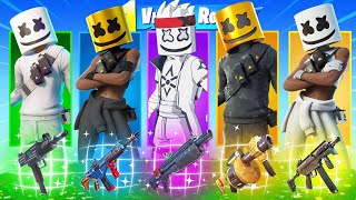 The RANDOM MARSHMELLO Challenge in Fortnite [upl. by Enoitna]