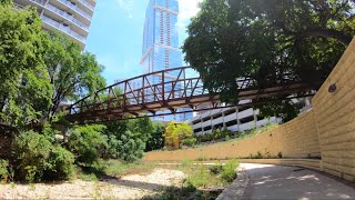 Austin Texas Walking  Shoal Creek Trail [upl. by Katushka728]