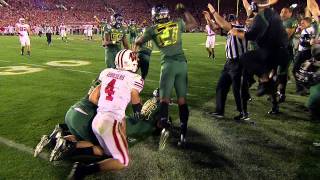 Oregon vs Wisconsin  2012 Rose Bowl highlights  ESPN [upl. by Nytsud185]