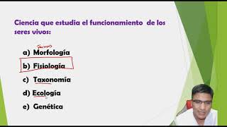 Resolución UNP  Ciencias  2019  II Examen de admisión ordinario  ANATOMÍA Y BIOLOGÍA [upl. by Lessig]