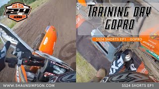 SS24 SHORTS  SHAUN SIMPSON MOTOCROSS TRAINING DAY IN GERMANY GOPRO LAP  GREVENBROICH MX TRACK [upl. by Ande63]