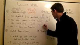 Auxiliary Verbs [upl. by Llertnek]