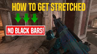 Call of Duty Warzone Stretched Resolution WITHOUT Black Bars Tutorial [upl. by Furmark]