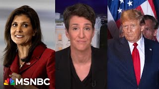 Maddow Haley has a big new line to condemn Trump for his corruption [upl. by Aicekan]