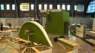 How to build a 150sqm exhibition stand in under 15 hours [upl. by Helsa]