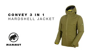 Mammut Convey 3 in 1 Hardshell Jacket [upl. by Neened835]