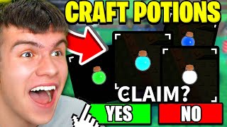 How To CRAFT ALL POTIONS Roblox SOLS RNG UNIVERSE  HEAVENLY  HASTE  FORTUNE POTIONS [upl. by Eenahpets901]