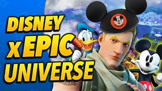 Disney Invests 15 Billion in Epic Games Fortnite Getting quotExpansivequot Disney Universe [upl. by Otrebogir]