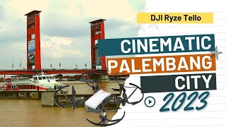 DJI Ryze Tello cinematic Palembang City 2023 ACROOS ULU [upl. by Notelrahc]