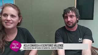 ACLA CONVOCA A ESCRITORES VILLENSE [upl. by Witkin751]