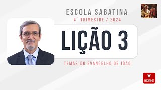 Lição da Escola Sabatina 12 à 18102024 quot3 A história de fundo o prólogoquot Professores [upl. by Pepita334]