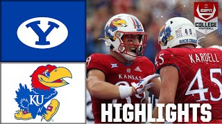 KANSAS COMES OUT ON TOP 🙌 BYU Cougars vs Kansas Jayhawks  Full Game Highlights [upl. by Leunamesoj]