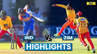 IND Vs ZIM Highlights Zimbabwe Creates History Beat India By 13 Runs I India Vs Zimbabwe Highlights [upl. by Ehling]