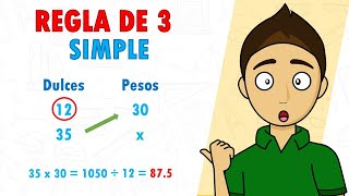 REGLA DE 3 SIMPLE Super Facil  Para principiantes [upl. by Luiza]