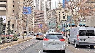 Driving Downtown  San Franciscos Wall Street 4K  USA [upl. by Enehpets]