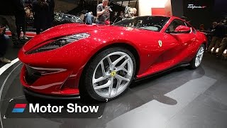 New Ferrari 812 Superfast  Geneva Motor Show 2017 [upl. by Delora]