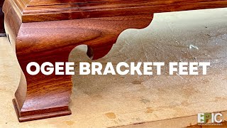 How to Make Ogee Bracket Feet [upl. by Vonnie974]