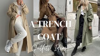 How To Wear A Trench Coat This Fall 🍁🍂 [upl. by Barbarese]