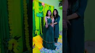 Wedding rituals of bestie💅💃💍💒purnimargbestie bestmoments weddingdance haldiceremony mehndi yt [upl. by Valoniah]