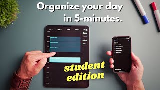 How I Organize My Busy Schedule Student Edition [upl. by Rockwood]