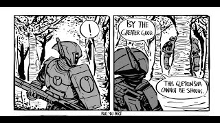 A Note on How Space Marines Manage to be Stealthy  A Warhammer 40K Comic Dub [upl. by Llenra]