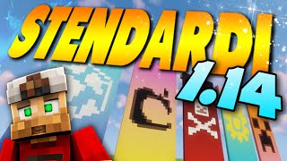 ✔️ COME CRAFTARE GLI STENDARDI 114  115  Minecraft Design [upl. by Cacka]