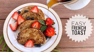 Easy French toast recipe [upl. by Aynuat]