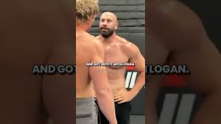 LOGAN PAUL MADE BRADLEY MARTYN QUIT🤼gym bodybuilder [upl. by Suoivatnod]