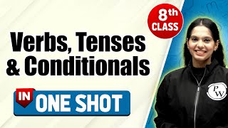 Verbs Tenses and Conditionals in One Shot  CBSE Class 8th  Pariksha Abhyas [upl. by Kerwinn777]