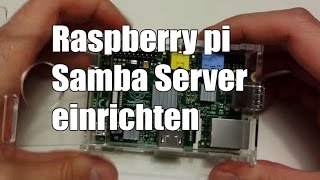 Raspberry Pi Samba Server einrichten externe HDD als NAS nutzen [upl. by Murrah]