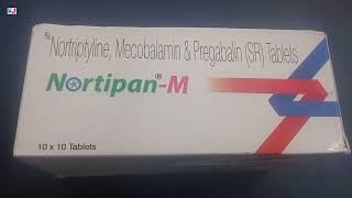 NortipanM Tablet  Nortriptyline Mecobalamin amp Pregabalin SR Tablets  Nortipan M Tablet Uses Dose [upl. by Brion]