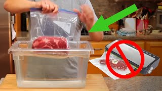 How to Vacuum Seal Food Without a Machine  Serious Eats [upl. by Kauslick703]