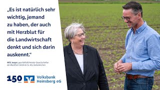 150 Jahre Volksbank Heinsberg  Landwirt Willi Jaeger [upl. by Nor]