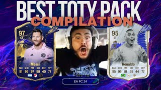 EAFC 24 BEST TOTY PACKS COMPILATION [upl. by Ieso201]