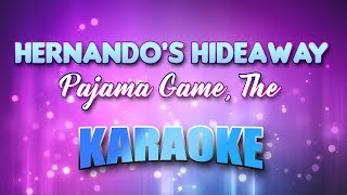 Pajama Game The  Hernandos Hideaway Karaoke amp Lyrics [upl. by Dickens]