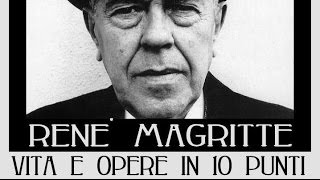 René Magritte vita e opere in 10 punti [upl. by Anilorac747]